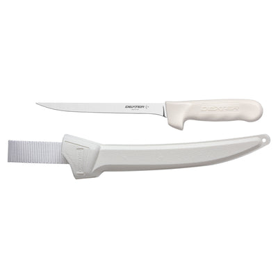 SANI-SAFE® 7"/18cm Narrow Fillet Knife W/Sheath
