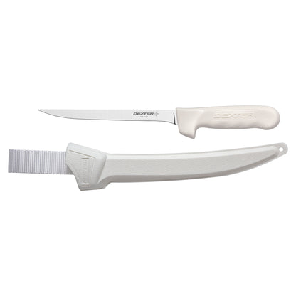 SANI-SAFE® 7"/18cm Narrow Fillet Knife W/Sheath