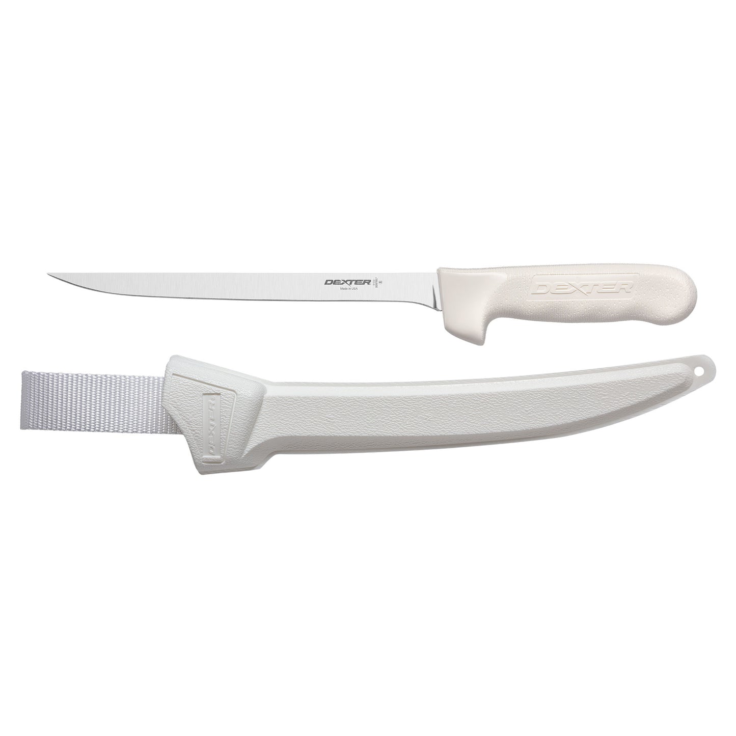 SANI-SAFE® 7"/18cm Narrow Fillet Knife W/Sheath