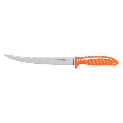 DEXTREME® Dual Edge 10"/25cm Stiff Fillet Knife Dx10S With Sheath